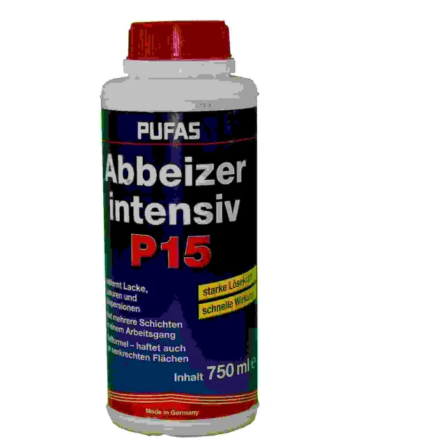 Pufas Abbaizer P 15 vernici intensamente rimosse