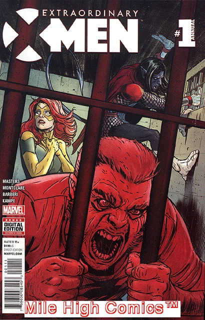 EXTRAORDINARY X-MEN ANNUAL (2016 Series) #1 Very Good Comics Book
