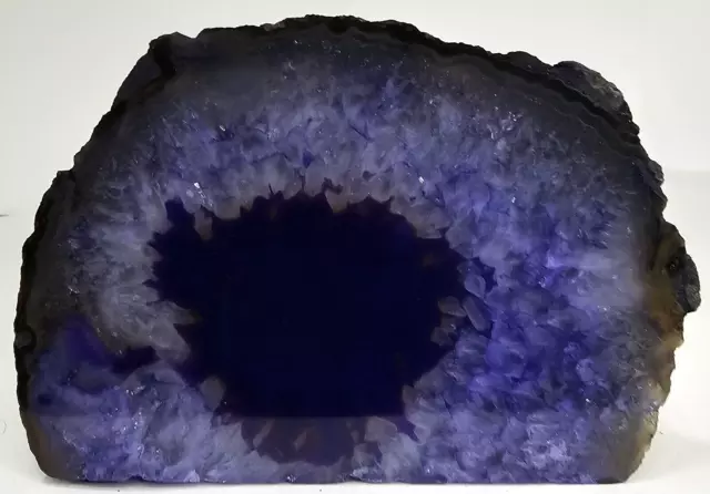 Achatgeode Amethyst  Druse Kristall Edelstein Achat Geode Bergkristall Quarz
