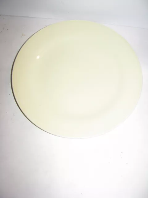 Edwin M Knowles, Vintage, Dinner Plate, Deanna Pattern, Pale Light Yellow