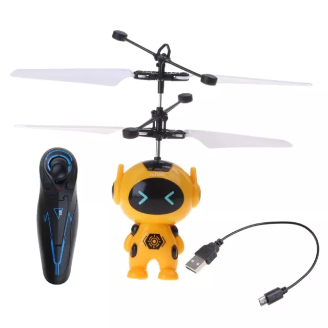 Induction Flying Robot Helicopter for Protection Electronic Aircraft Gifts