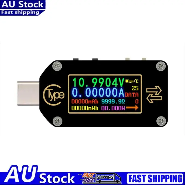 USB Tester Voltage Current Meter Type-C Multimeter Voltmeter Ammeter PD Detector