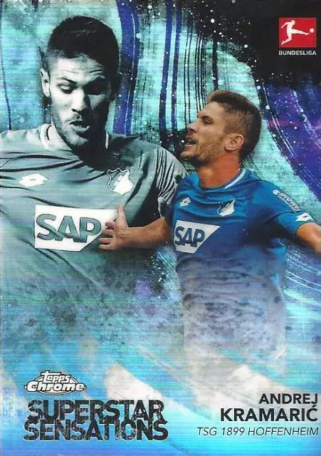 2018-19 Topps Chrome Bundesliga « Superstar Sensations » Base Version Commune 2