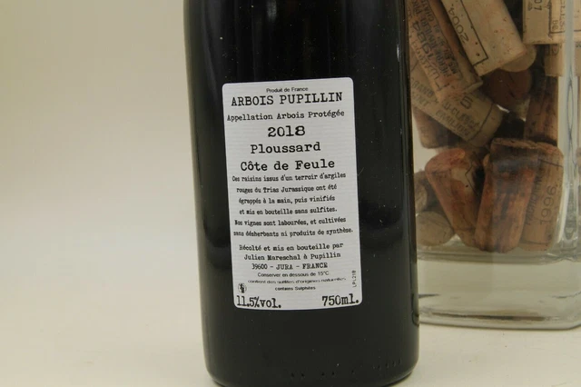 - Arbois Pupillin    Ploussard  Cote De Feule   "2018 "  Julien Mareschal 3