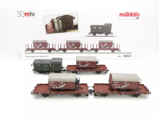 (SEG11) Märklin 48829 H0 AC Güterwagen-Set Epoche II OVP