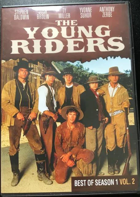 The Young Riders: Best of Season 1, Vol. 2 (DVD, 2012) Stephen Baldwin Ty Miller