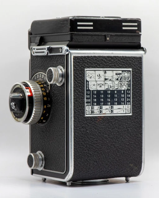 Objectif Rolleiflex APPAREIL 6X6 ARGENTIQUE Rolleiflex T 3, Objectif Tessar 75mm F3.5 avec ...