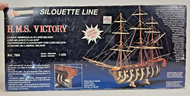 Maquette Mantua - Sloop HMS Victory Art.751 - Échelle 1:16 - Kit De Montage Complet