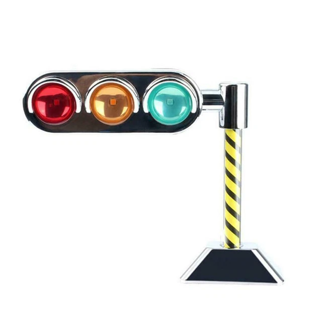 Mini Feu De Circulation Multicolore Avec Installation Gratuite  Métal ABS