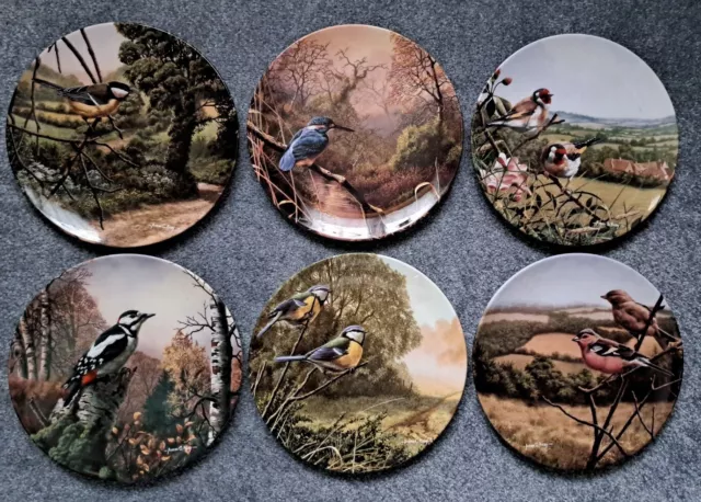 Royal Doulton "Treasures Of The Morning" Collectors Plates By Adrian Rigby