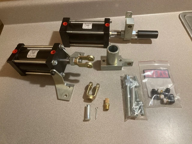 Pneumatic Air Cylinders Winch Air Control Cylinders Winch Control Kit 130 PSI