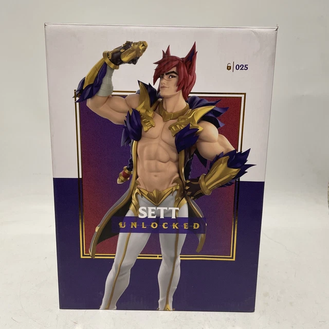 LOL LEAGUE OF Legends SETT Unlocked Statue Figure Riot Games Brand New