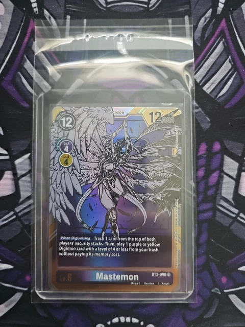 digimon mastemon card Mastemon Chaos Degrade (Re-Worked) Standard Size Card Sleeves – Usagi Draws