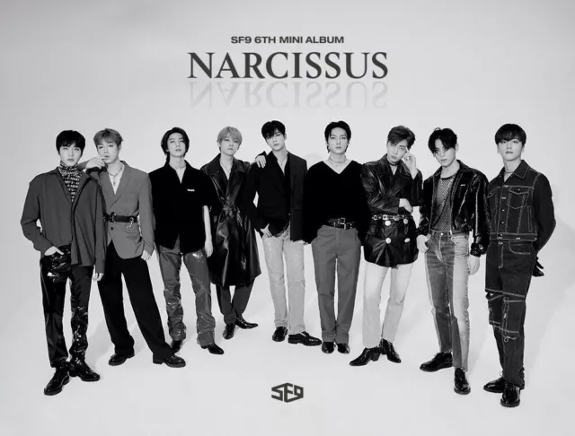 SF9 [NARCISSUS] 6th Mini Album RANDOM CD+Foto Buch+2p Karte+F.Poster(On) SEALED 2