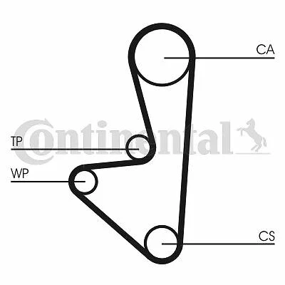 Continental Kit De Distribution Pour Citroën Xsara Picasso 1.6,1.6 16V,Bx 14 E
