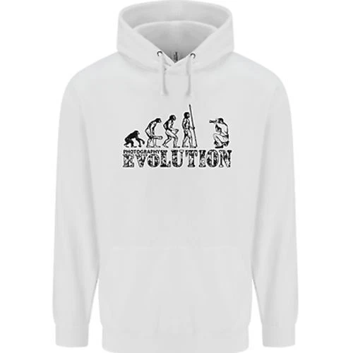Felpa con cappuccio bambini Evolution Photographer divertente fotorafia