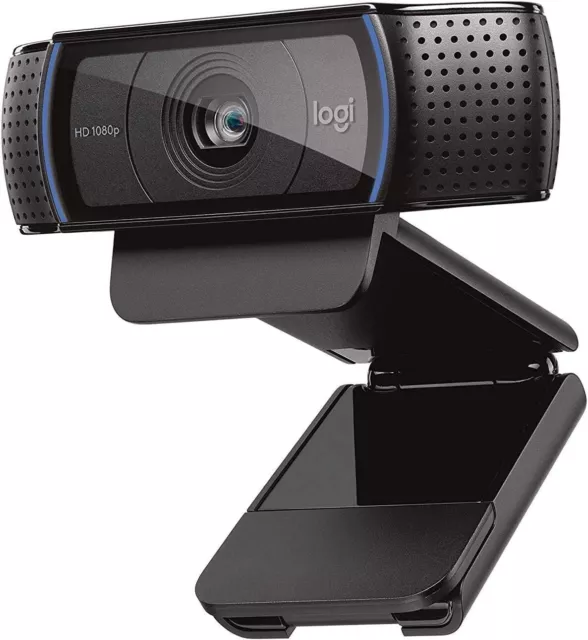 Logitech C920 HD Pro Webcam - Black Brand: Logitech