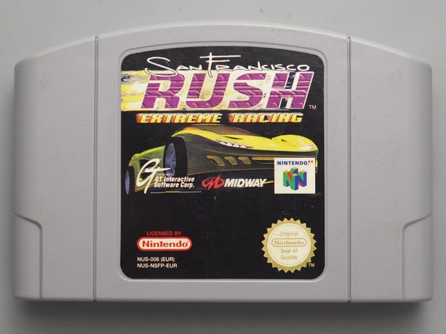 San Francisco Rush: Extreme Racing *100% GENUINE* PAL for Nintendo 64 N64
