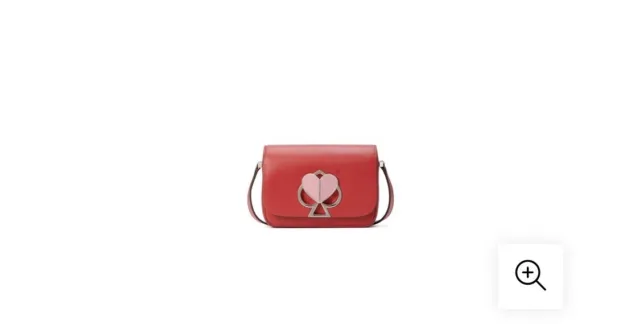 KATE SPADE RED Colour Nicola Twistlock Small Shoulder Bag $200.00 ...