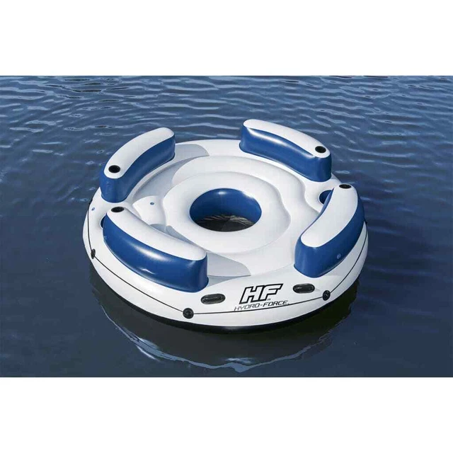 HYDRO FORCE BADEINSEL Schwimminsel Aufblasbare Insel Wasser Spielzeug ...