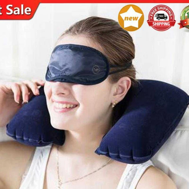 Cuscino Aria Gonfiabile Da Viaggio Piccolo A Forma Collo Riposo Cuscino Aria Per Casa Hotel