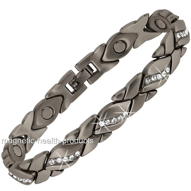 Brazalete De Salud Magnético Para Damas Túnel Carpiano Alivio Del Dolor Artritis 17