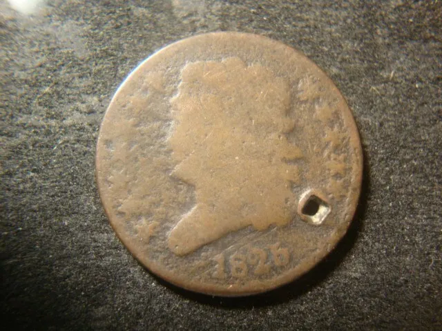 1825 Dated Classic Head Half Cent A Real Ratty Coin