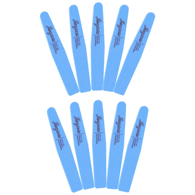 10 pz lima per unghie manicure blocco lucidante file manicure tosatrici