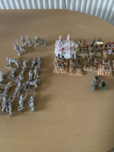 french lead soldiers painted and unpainted 2