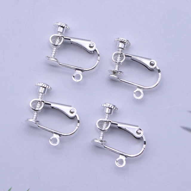 12 Pcs Ohrclips Ohrringkonverter Für Ohrstecker Angelhaken Mädchen Fräulein