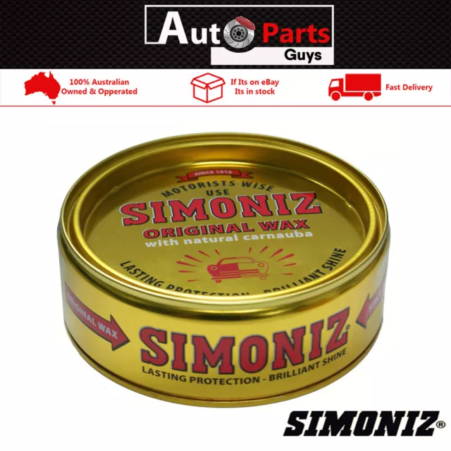 Simoniz Original Wax Gold Tin with Natural Carnauba Wax Lasting Protection 150G