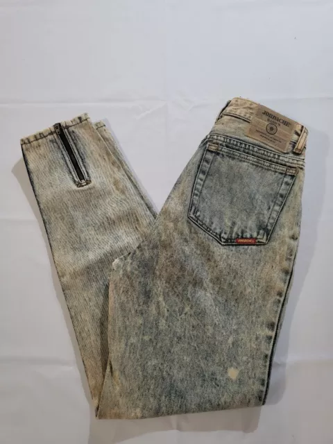 Vintage Jordache Basics Jeans Womens Size 27x27  Acid Wash Tapered