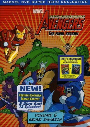 Avengers: Earths Mightiest Heroes 5 DVD