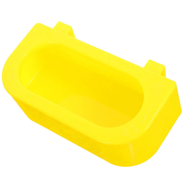 Alimentador de loros alimentador de animales pequeños loro jaula adjunta lavabo de alimentación loro