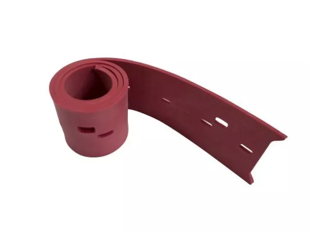 Squeege Rubber Rear Suitable For for Cleancraft Ssm 410 - Nanorade Red