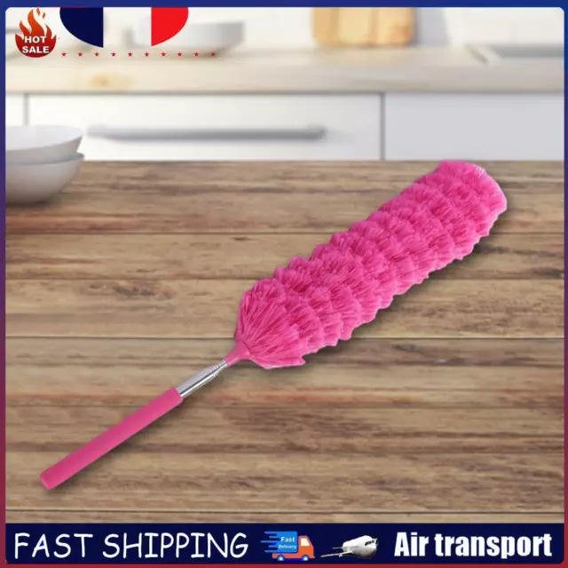 Cleaning Duster Multifunctional Dust Removal Brush for Furniture (Rose Red) FR