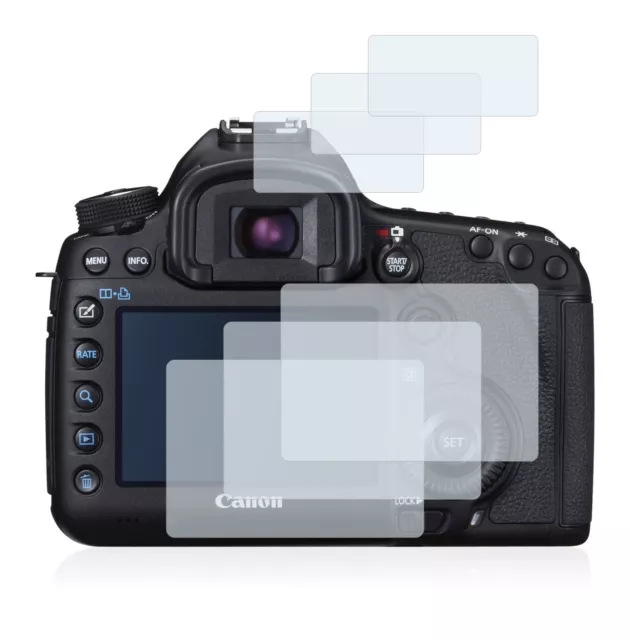 Canon EOS 5D Mark III DSLR, 6 x Transparent ULTRA Clear Camera Screen Protector