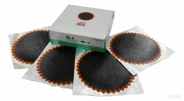 Rema Tip Top round vulcanizing patches No 6 patch Tube Repair valves 5000122