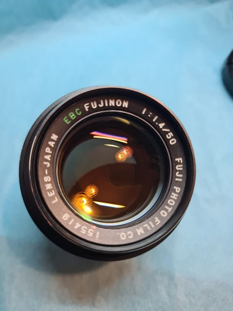 FUJINON 50㎜ 1.4 M42　カビあり EBC Fujinon 50mm f:1.4. m42 screw mount.