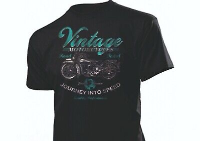 T-Shirt Vintage Motorcycles Journey into Speed Biker Bopper HD Coffee Racer