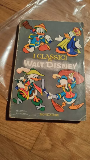 Raro 1° Classico di Walt Disney seconda ristampa del 1961