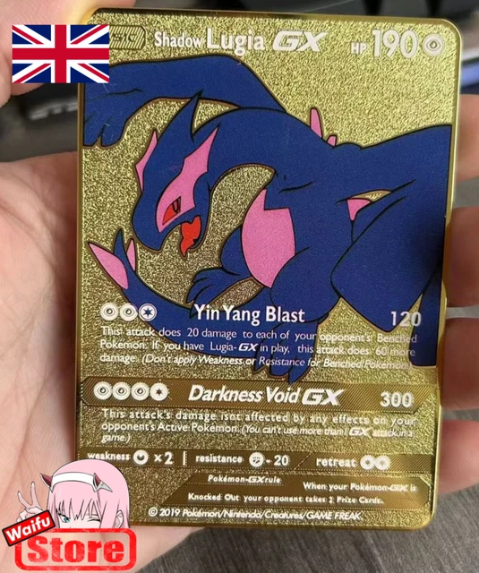 POKEMON CARD SHADOW Charizard GX Pokemon Gold Metal Card CARTA IN METALLO  TCG EUR 12,49 - PicClick ES