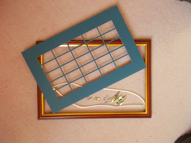 cigarette card mounts CIGARETTE CARD MOUNTING & Framing Kit For 25 Standard Cards £29.00