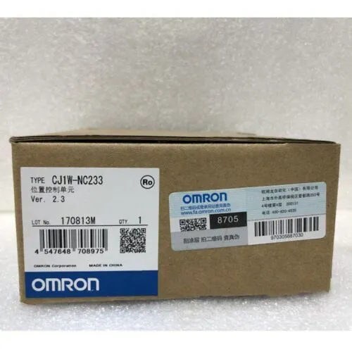 New OMRON CJ1W-NC233 position control unit with box Expedited delivery