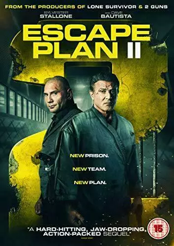 Escape Plan 2 DVD Action & Adventure Sylvester Stallone