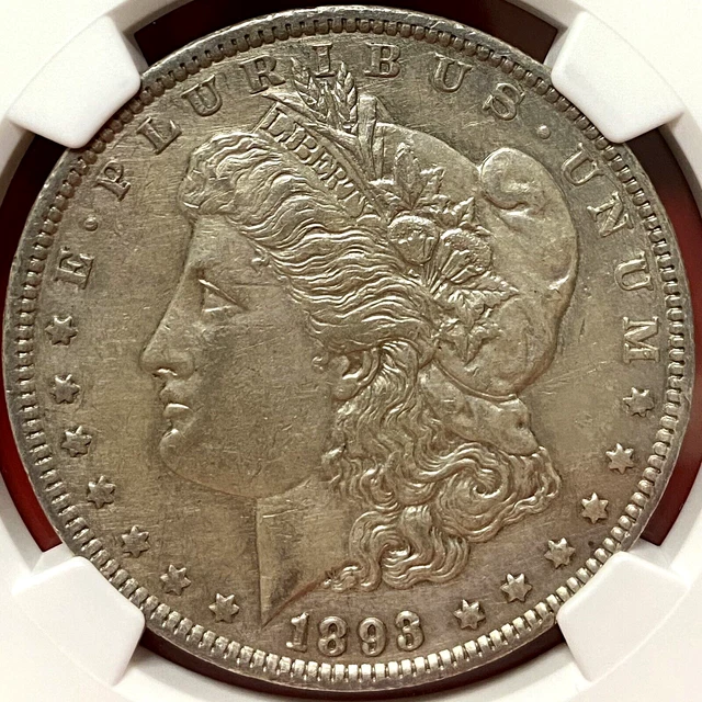 Ngc-Au! 1893 Morgan Dollar