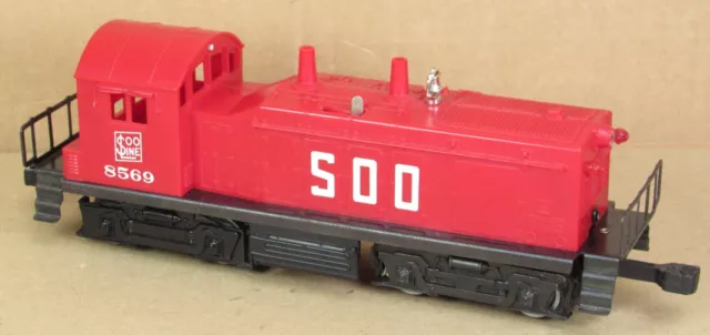 Lionel 8569 SOO Line NW-2 Switcher Engine *Tested* O-Gauge