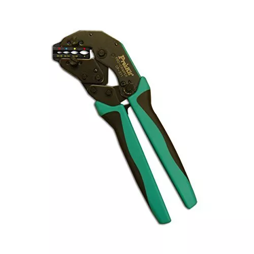 Pro'sKit CP-372FD27 CrimPro Crimper with Insulated Terminal Die, Size 22-8 AWG