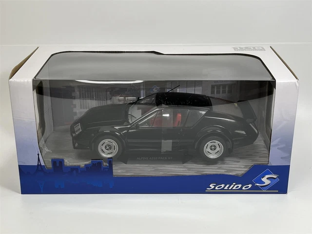 Alpin A310 Paquet Gt 1983 Noir 1:18 Echelle Solido 1801205 7