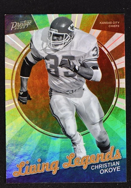 2023 Prestige Living Legends #10 Christian Okoye - Kansas City Chiefs